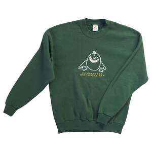 Vintage 90s Jerzees Novelty Sweatshirt XL Green Completely Irresponsible USA